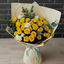 Букет цветов из:  Розы в Новая Жизни