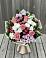 Букет цветов из: Альстромерии, Гвоздики, Розы и Хризантемы в Новая Жизни