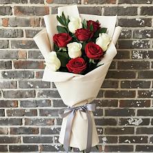 Букет цветов из:  Розы в Новая Жизни
