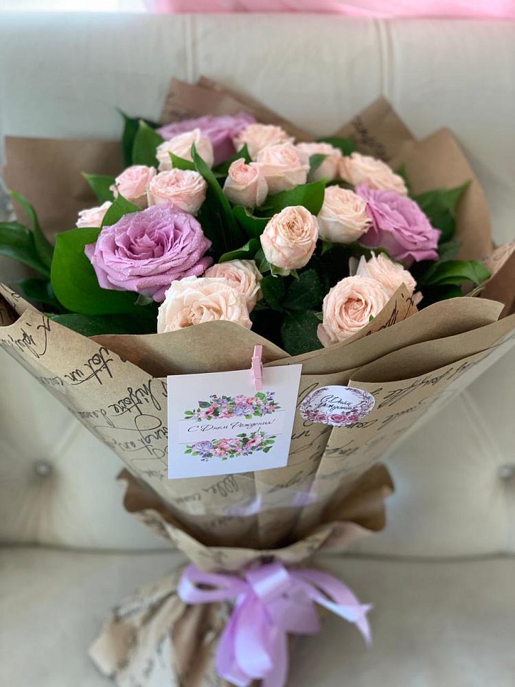 Букет цветов из: Розы в Новая Жизни