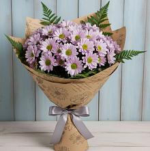 Букет цветов из:  Хризантемы в Новая Жизни