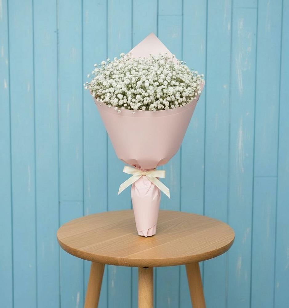 Букет цветов из: Гипсофила в Новая Жизни