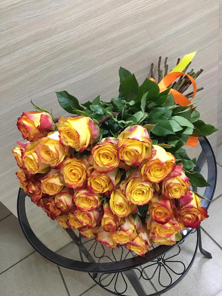 Букет Желтые розы в Новая Жизни