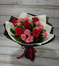 Букет цветов из:  Розы в Новая Жизни