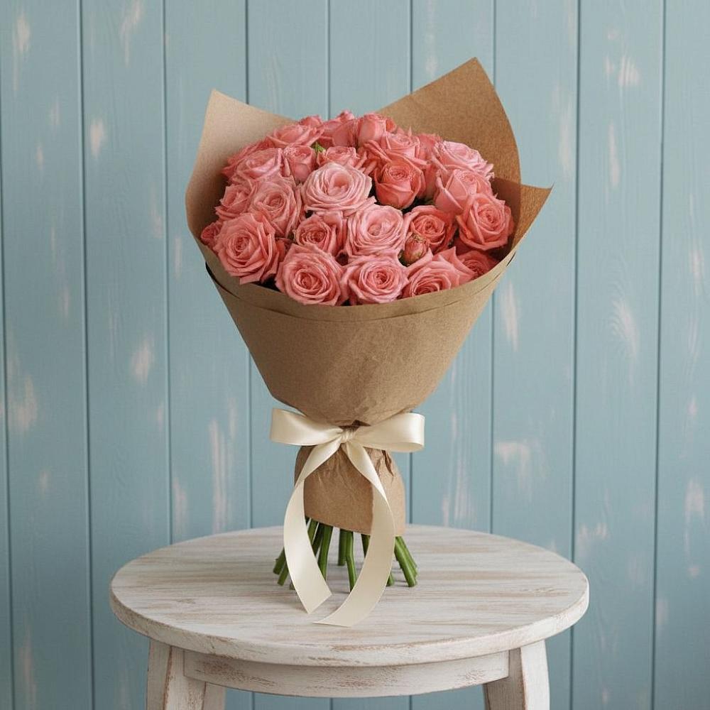 Букет цветов из: Розы в Новая Жизни