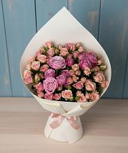 Букет цветов из:  Розы в Новая Жизни