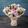 Букет цветов из: Хризантемы, Альстромерии и Розы в Новая Жизни